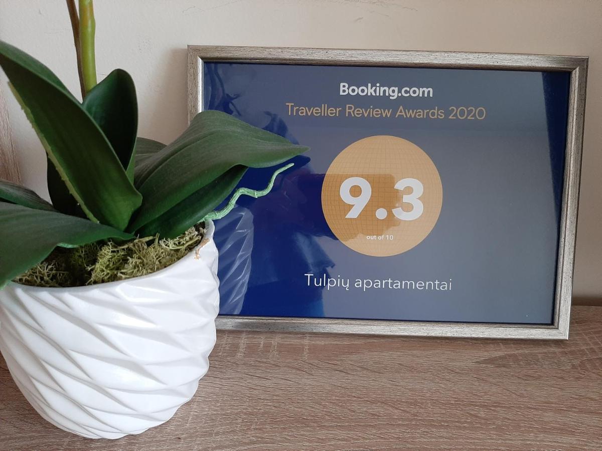 شقة Tulpiu Apartamentai Panevėžys المظهر الخارجي الصورة